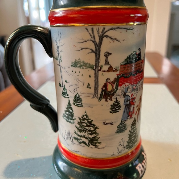 Budweiser holiday series 1991 mug - Picture 3 of 6